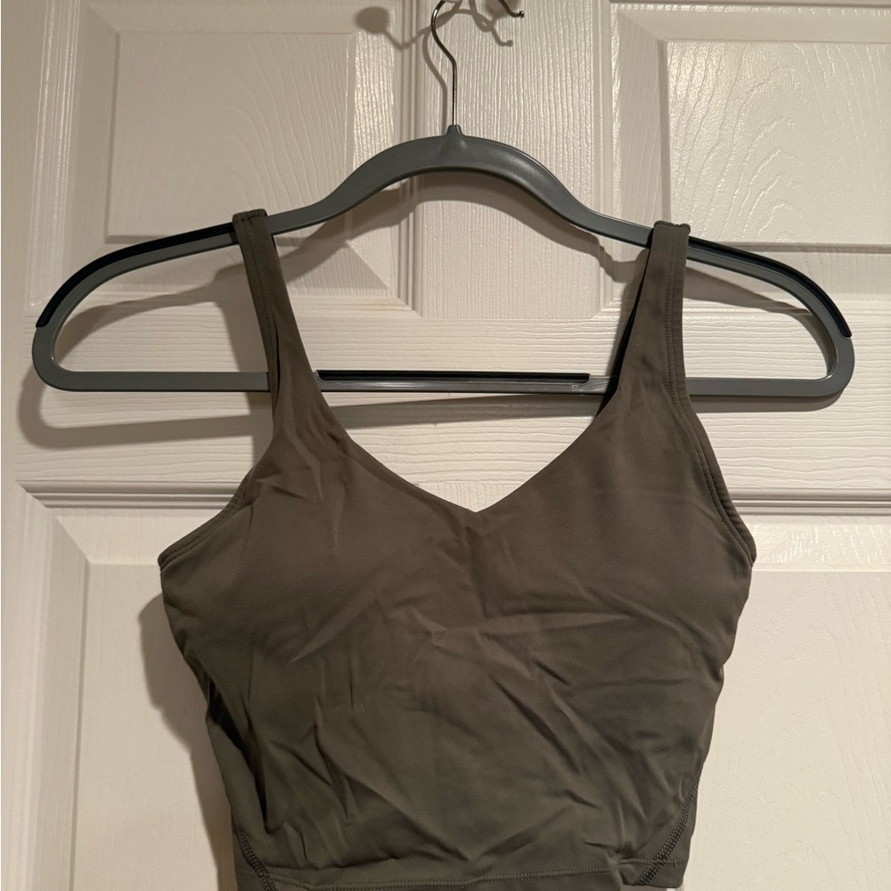 Olive Green Tank Top